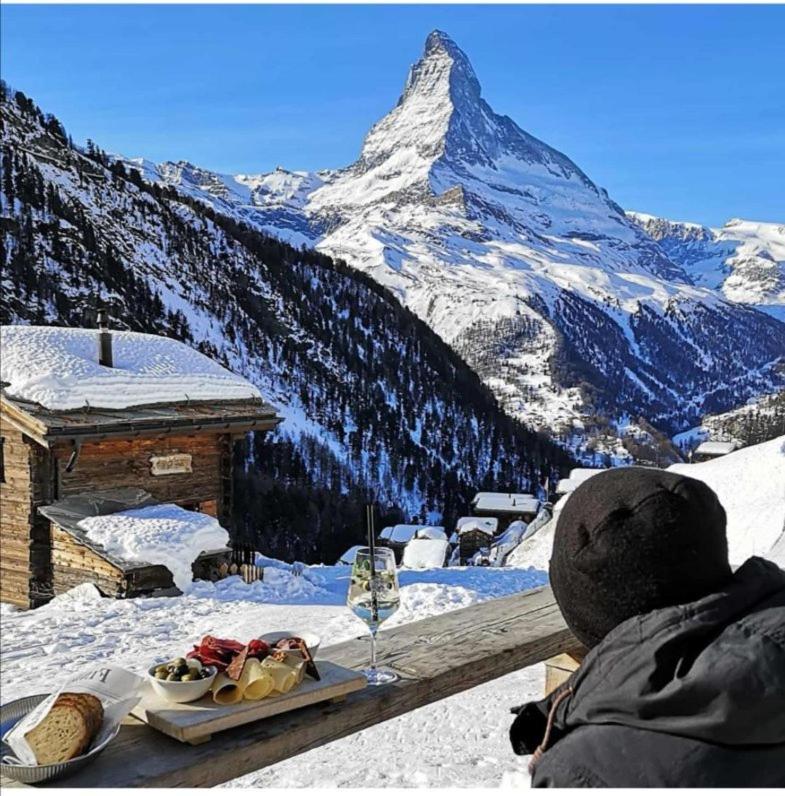 Ferienwohnung Le Petit Refuge Cervinia Breuil-Cervinia Exterior foto